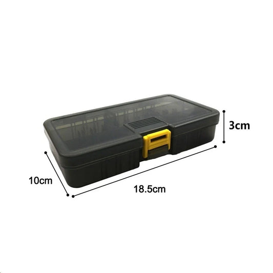 Fishing Box for Lures Hooks Accessories with Sealed Lock and Hanging Loop