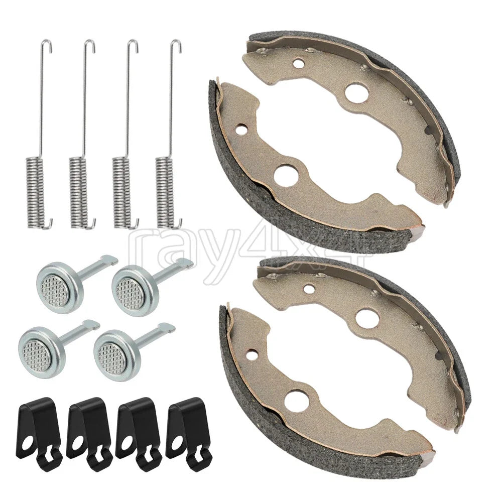Front Brake Shoes w/Pins Kit for TRX650FA Honda Rincon 650 2003-2005