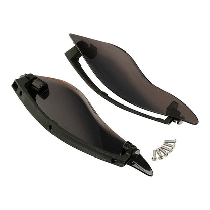 Smoked Side Wings Air Deflectors for Harley Electra Street Road Glide (2014–2024)