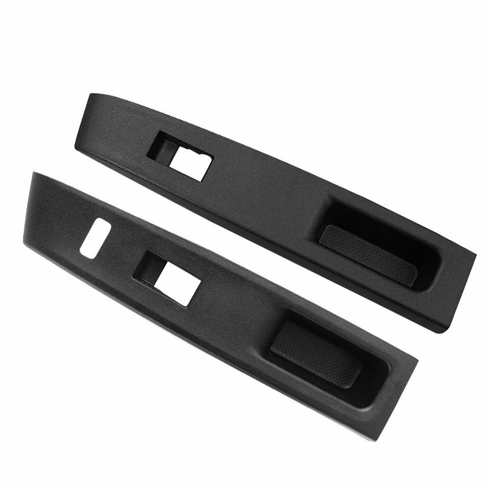 Set of 2 Rear Side Window Upper Switch Bezels for Toyota Yaris 2012-2014