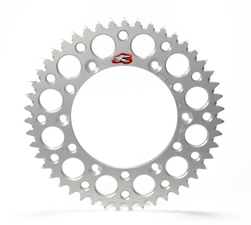 Renthal Rear Grooved Sprocket for Yamaha YZ125-450/WR250-450 (99-24, 520-46P)