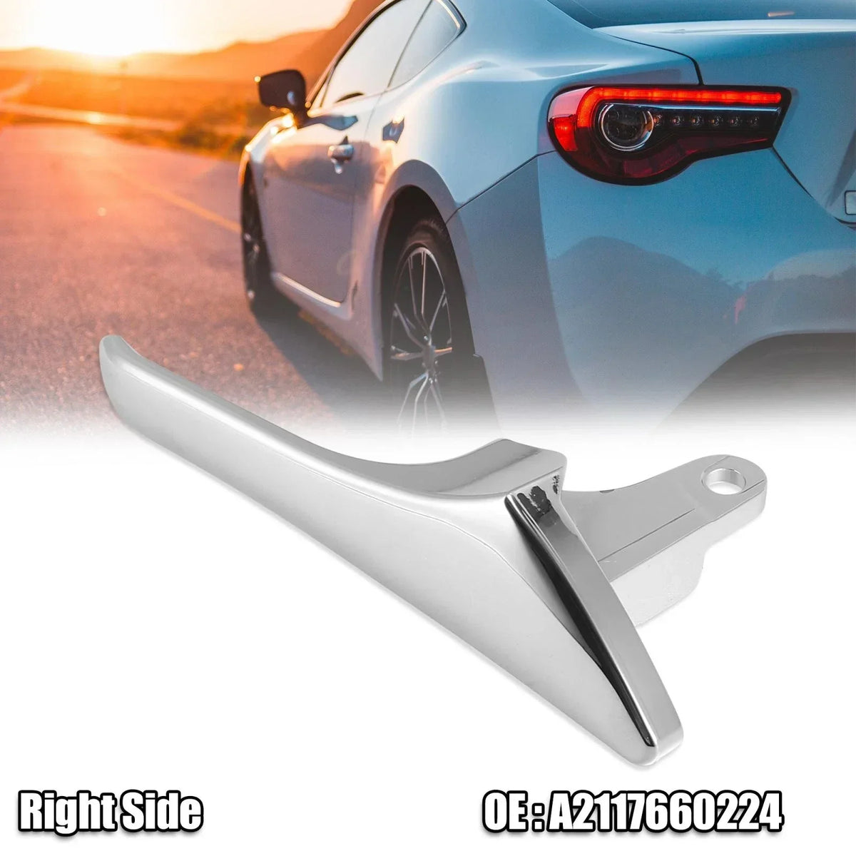 Rear Right Inner Door Handle for Mercedes-Benz S211 W211 W219 (2003-2009)