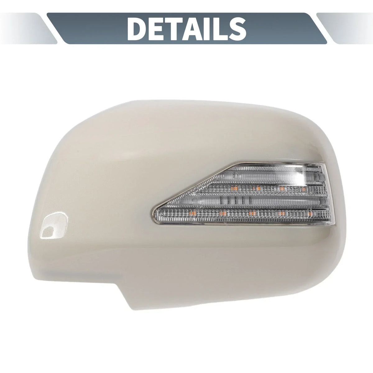 Rearview Mirror Cover Overlay - ABS Plastic for Lexus RX300 RX330 2003