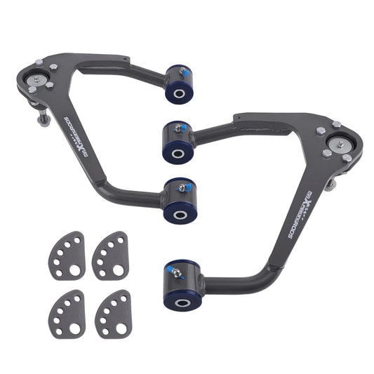 2X Upper Drop Alignment Control Arms Drop Kits for Chevy Silverado Sierra (2007–2015)