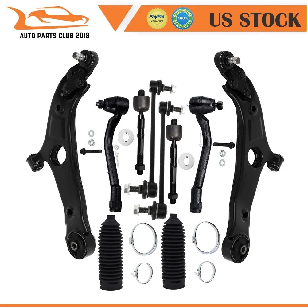 Set of 10 Front Lower Control Arm Ball Joints for Hyundai Azera (2012–2014)