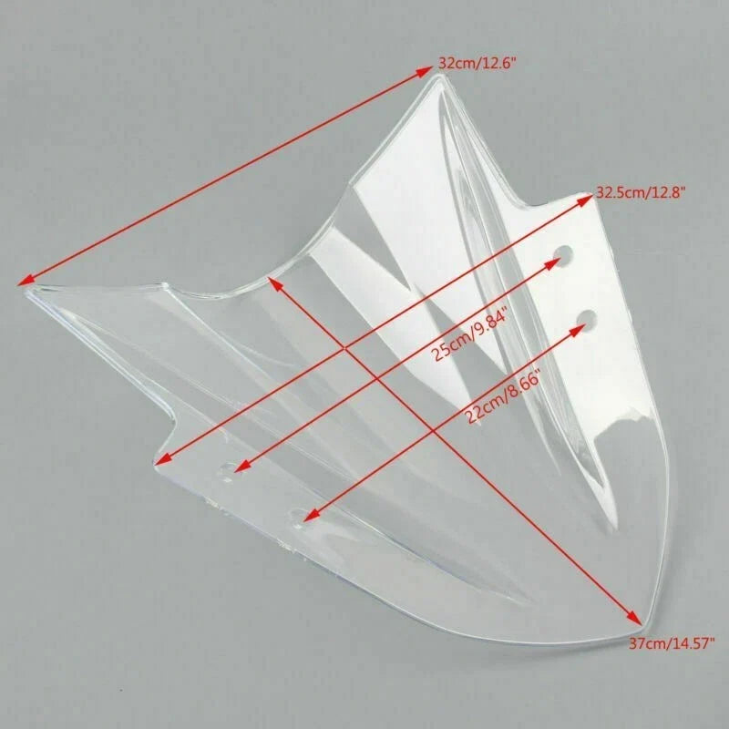 Windshield Bubble Double T08 for Kawasaki Ninja EX300 (2013-2017)