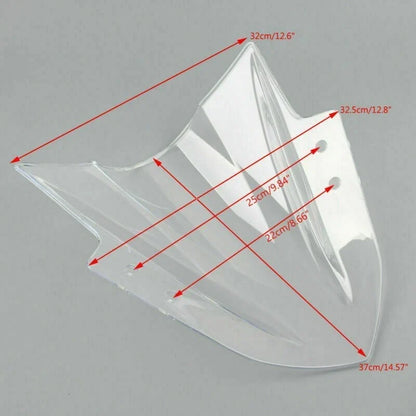 Windshield Bubble Double T08 for Kawasaki Ninja EX300 (2013-2017)