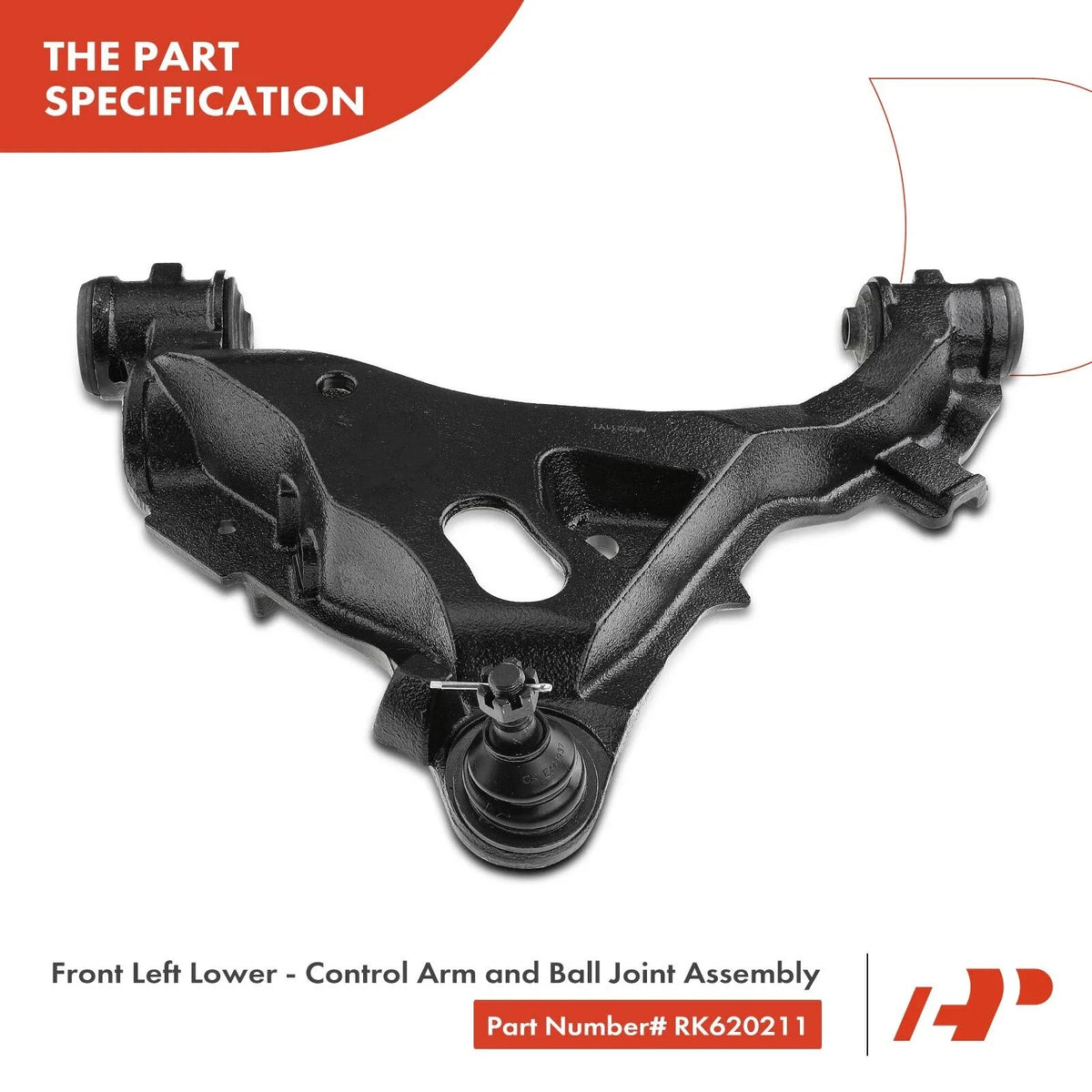 Front Left Control Arm with Ball Joint for Ford Expedition (1997-2023)