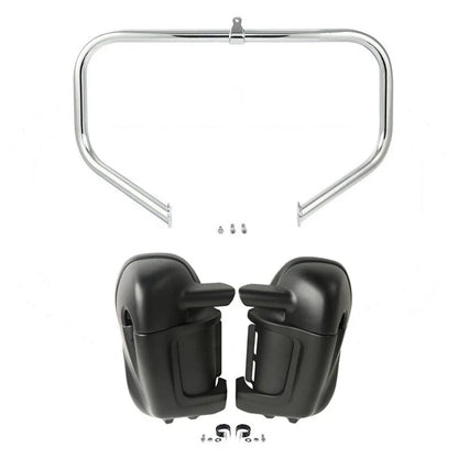 Engine Guard Matte Lower Vented Fairing for Harley Road King Glide 2009-2013