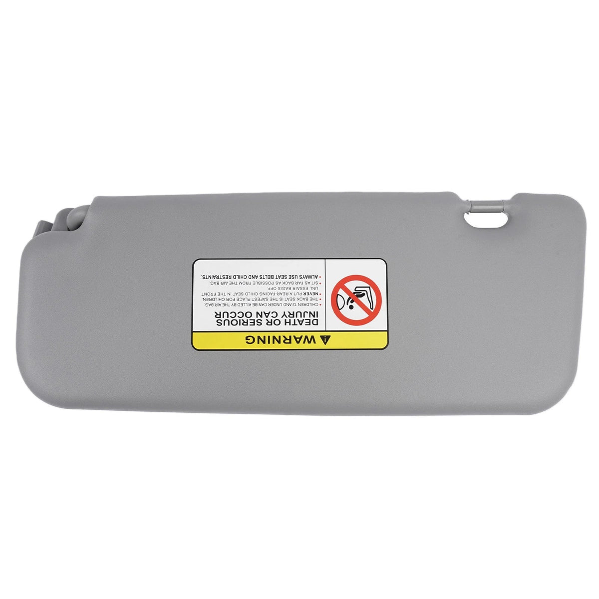 Front Passenger Right Sun Visor Gray for Accent 2011-2015
