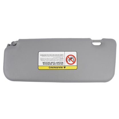 Front Passenger Right Sun Visor Gray for Accent 2011-2015