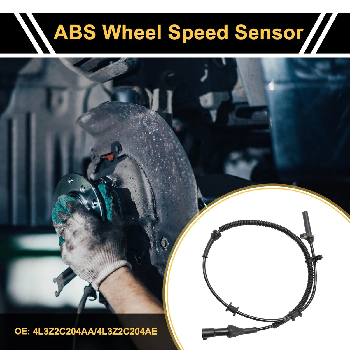 ABS Wheel Speed Sensor No. 4L3Z2C204AA for Ford F-150 (2004)