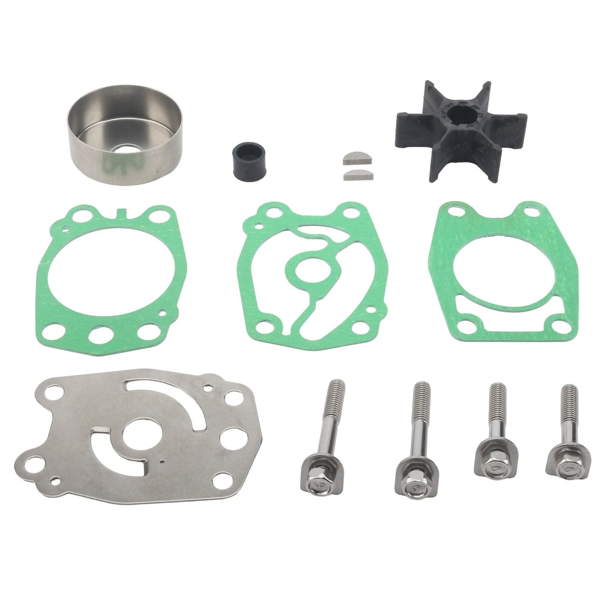 Water Pump Kit for Yamaha Outboard Models 18-3374, 18-3375, 18-3397, 18-3398