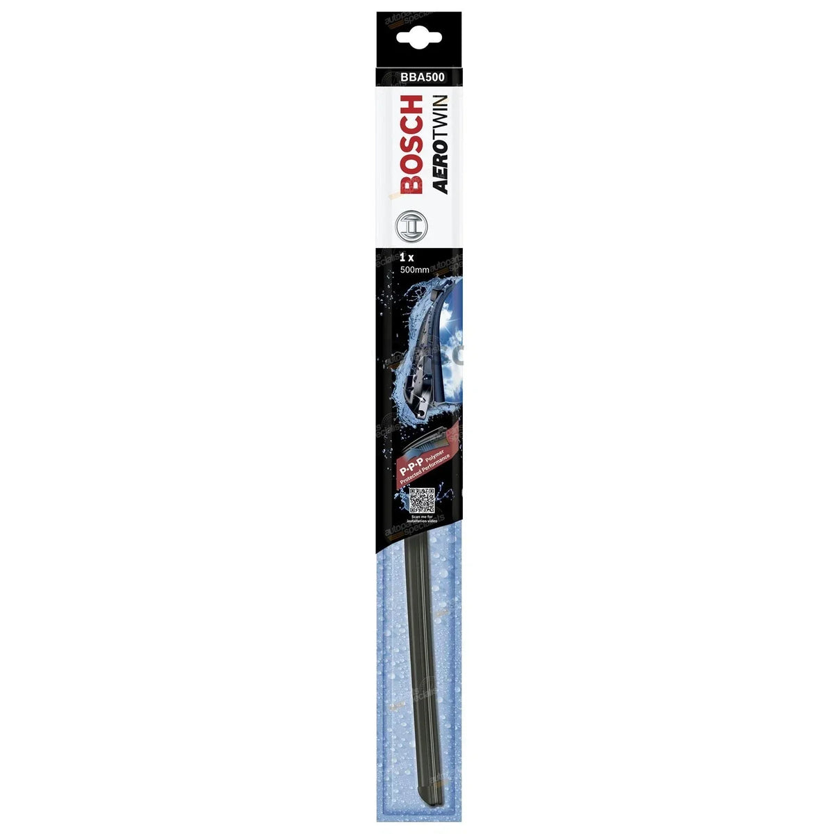 Front Wiper Blades Aerotwin Set for Nissan Urvan 1987-1993