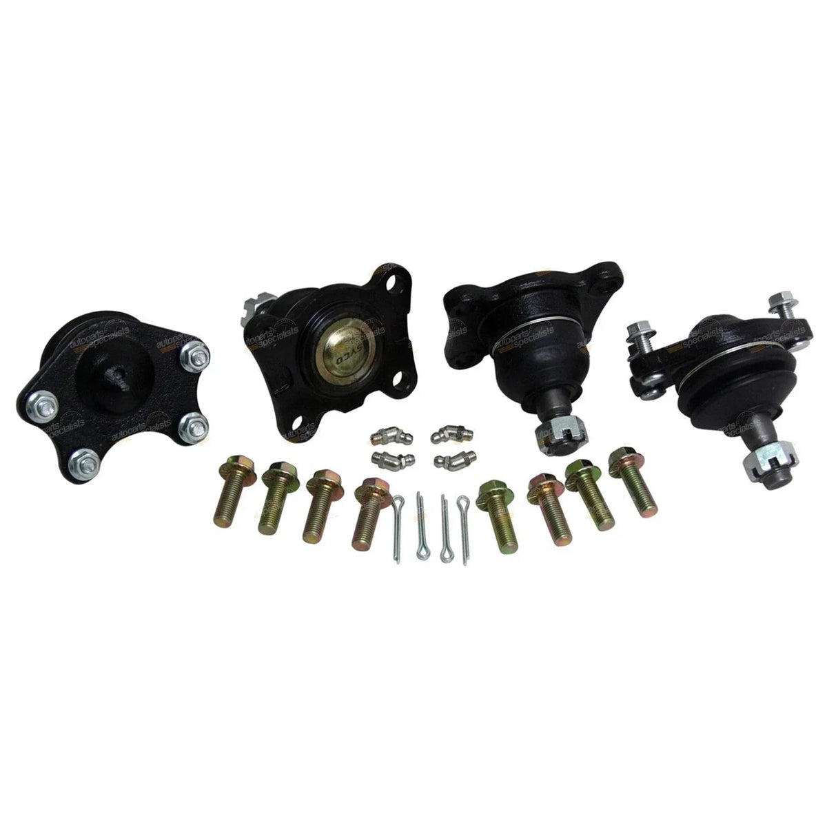 Set of 4 Upper & Lower Ball Joints for Toyota Hilux 4x4 (85-05)