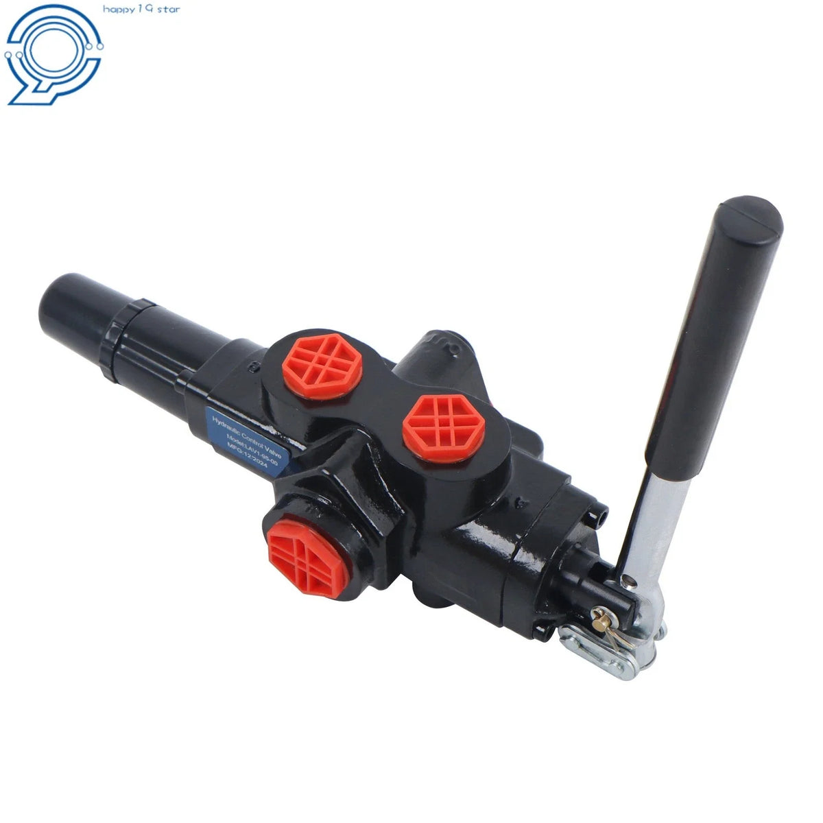 Adjustable Detent Log Splitter Valve - 25GPM, 3500PSI Reverse Port