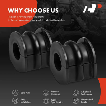 Rear Sway Bar Bushing Kit - 2 Pieces for Nissan Juke 2011-2017