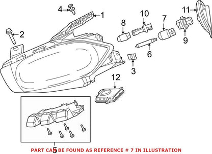 Headlight Bulb for Dodge Compass, Jeep (L07442NALL)