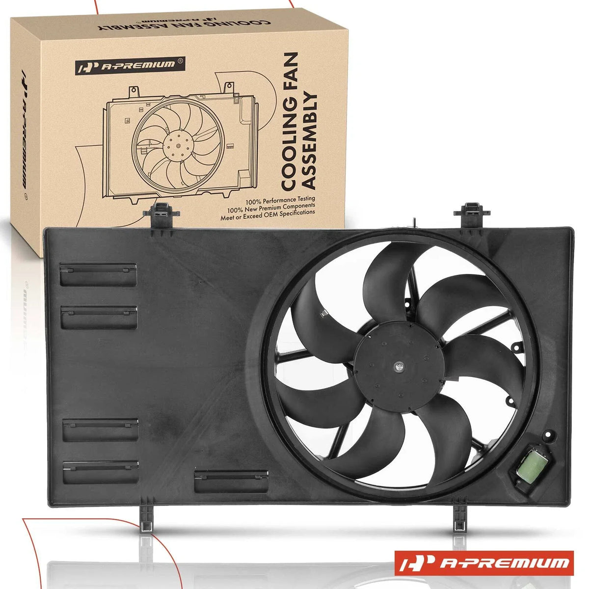 Cooling Fan Assembly with Shroud for Ford EcoSport (2018–2022)