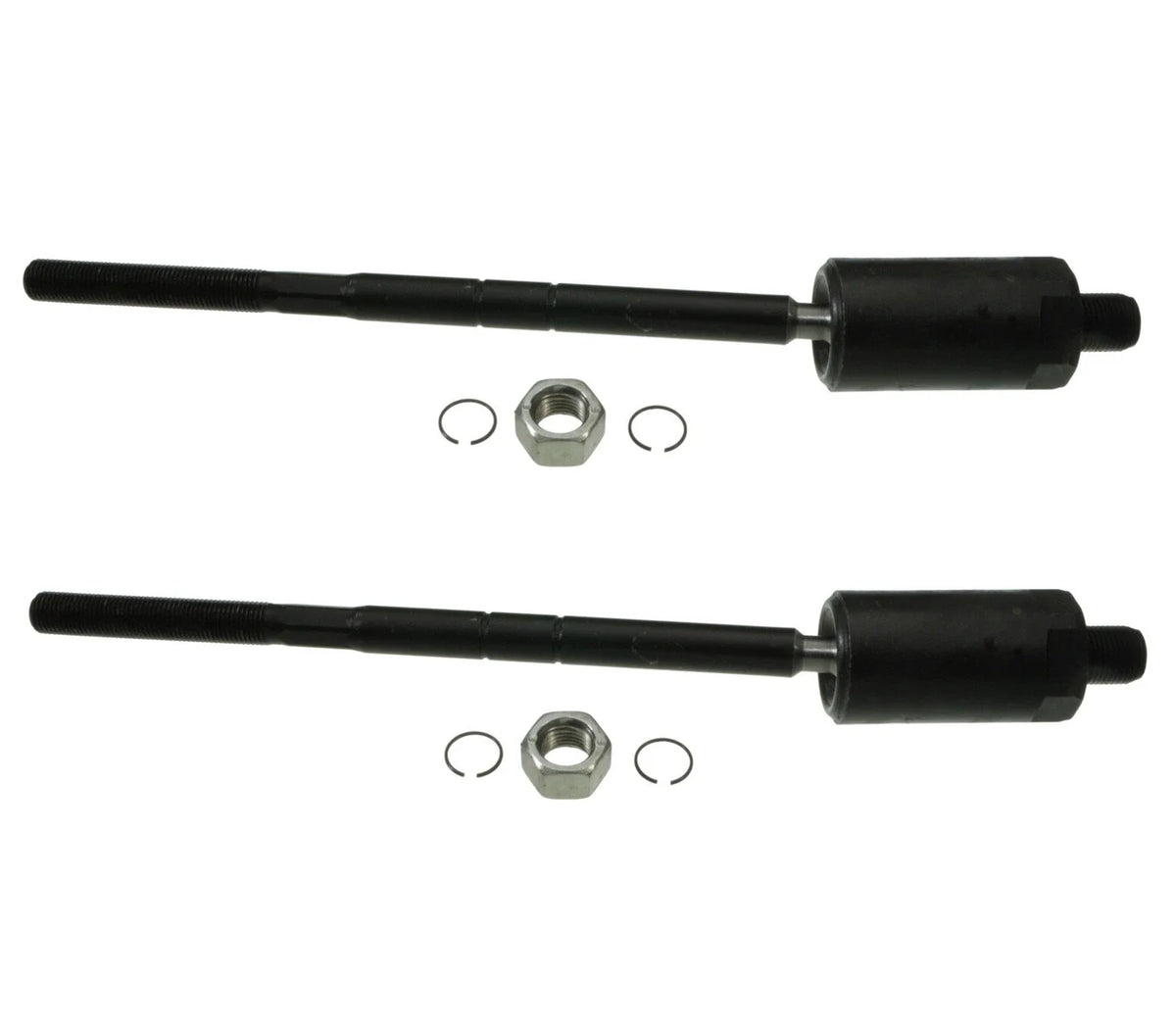 Set of 2 Front Inner Steering Tie Rod Ends for Ford Explorer (Moog EV421)