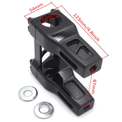4" Riser Handlebar Top Clamp for Harley Softail Breakout Fat (2013–2023)