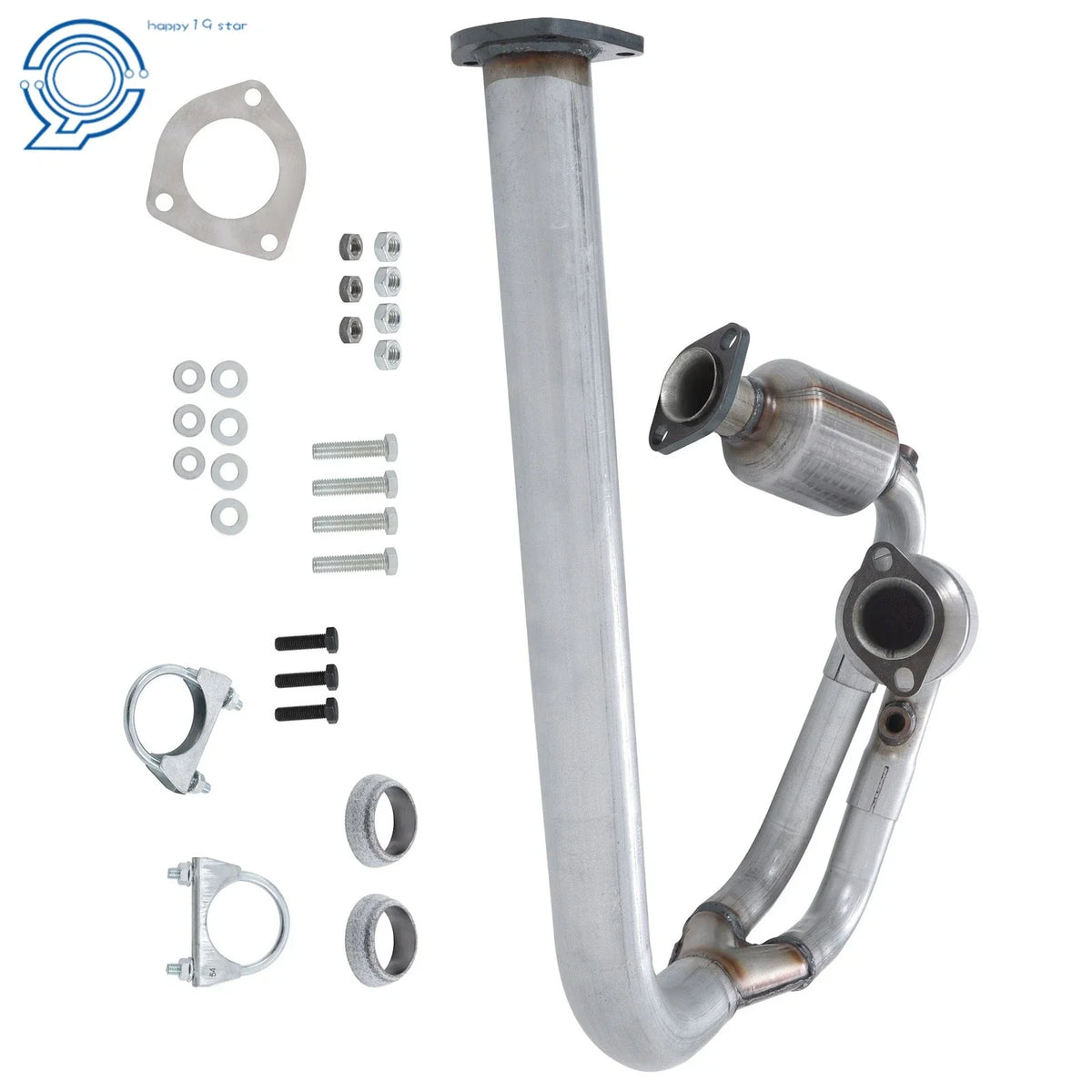 Front Side Catalytic Converter for Jeep Wrangler TJ 4.0L (2000–2003)