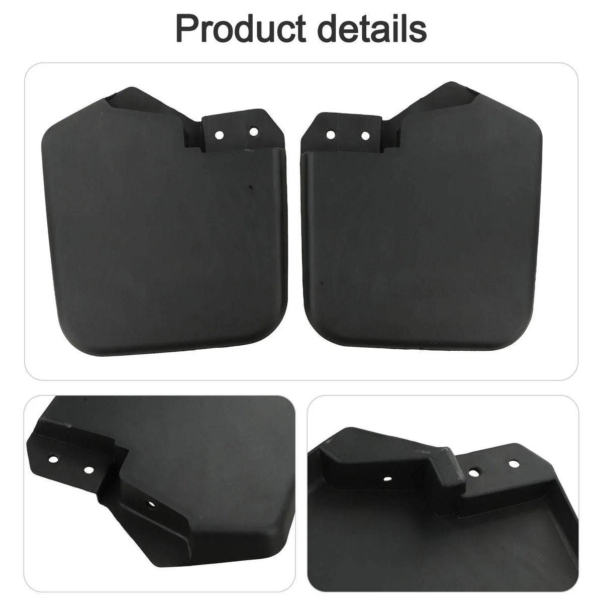 Front Mud Flaps Set - 2 Pieces for 2012 Ford Transit