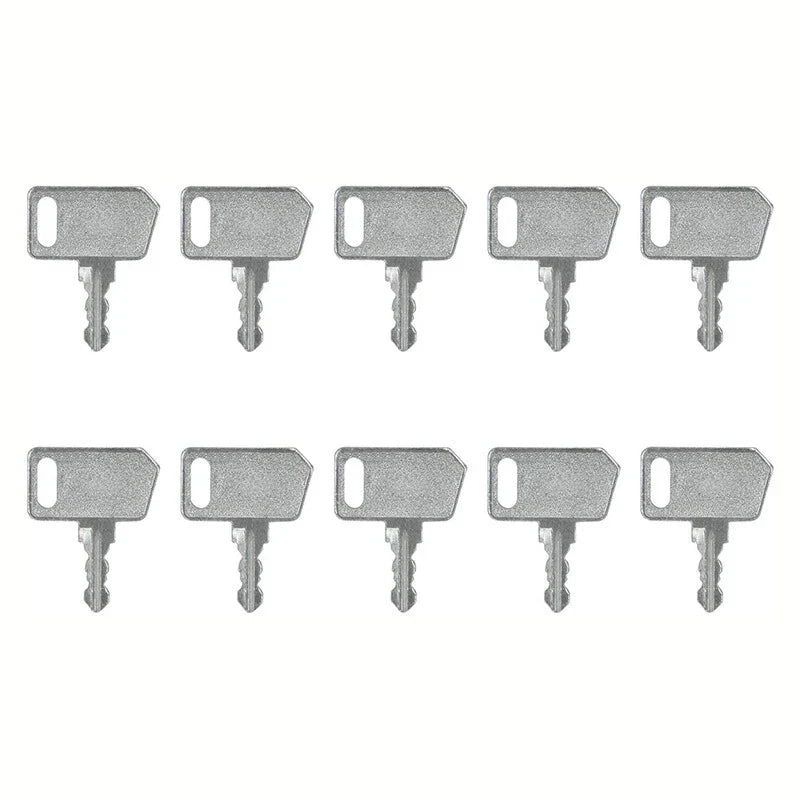 Set of 10 Ignition Starter Keys 14644 M516 for Terex Generation 7 ADT