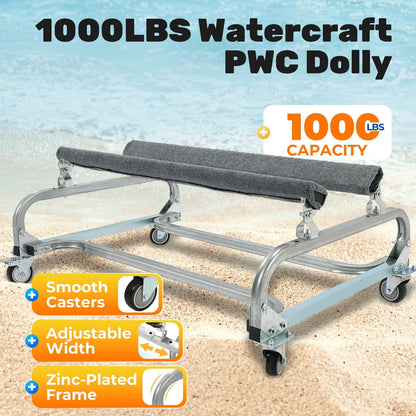PWC Dolly for Jet Ski (1000lbs Capacity, 48"x34")
