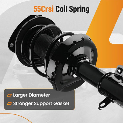 2pcs Front Shocks Struts for Subaru Impreza (2012 to 2014)