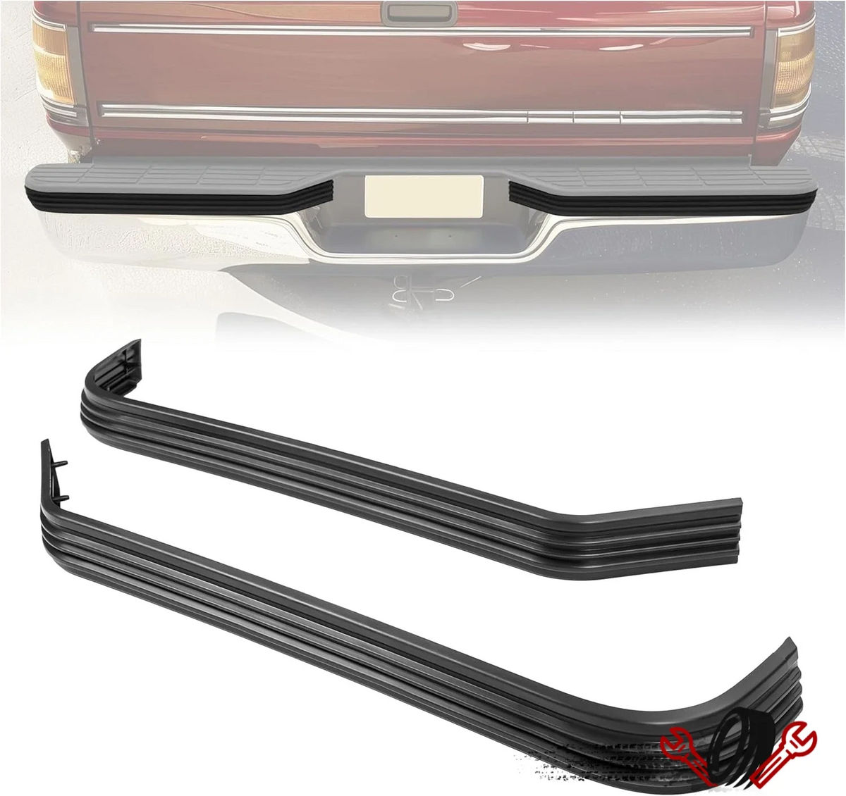 Rear Bumper Molding for Chevy C/K C1500 (1988–2000)