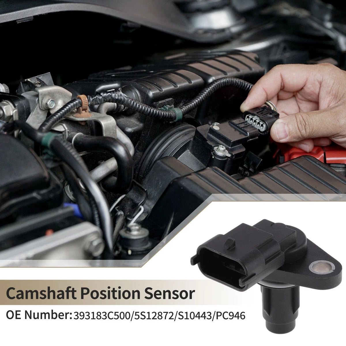 Camshaft Position Sensor No.393183C500 for Hyundai Santa Fe (2013–2018)