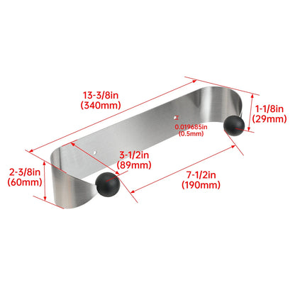 Kitchen Bathroom Wall Mount Paper Towel Holder Under Cabinet