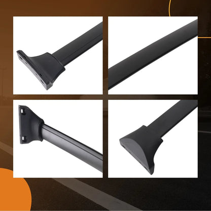 2Pcs Black Aluminum Roof Rack Bars for Honda Pilot (2016-2022)