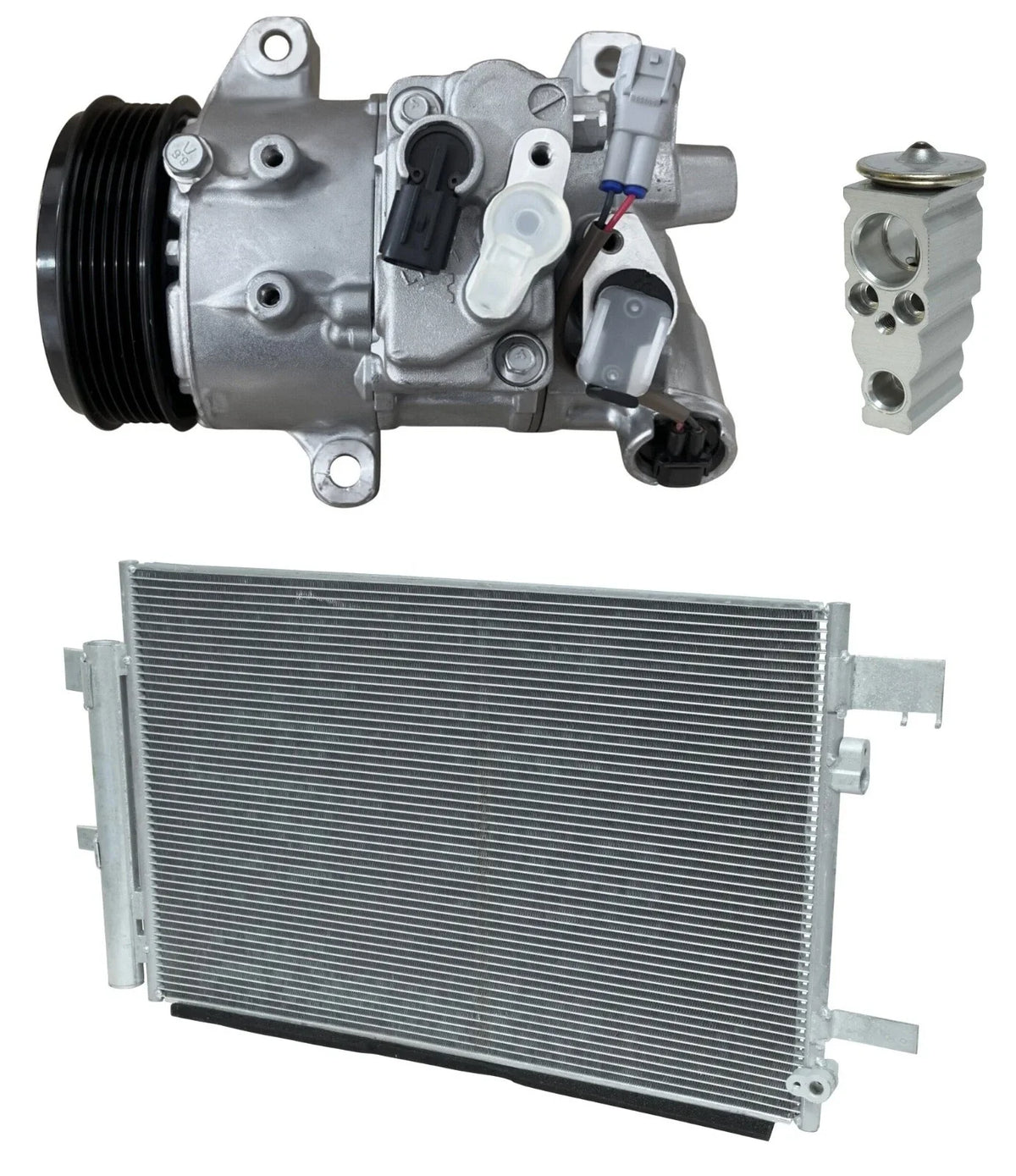 A/C Compressor Kit With Condenser for Subaru Impreza 2.0L (2018–2018)