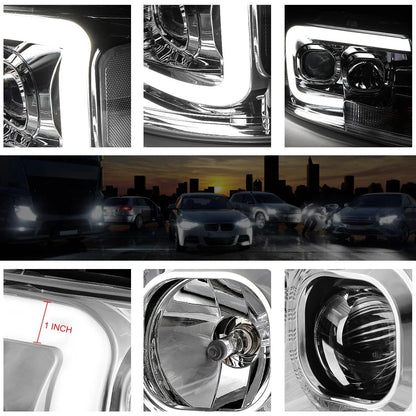 LED Bar Projector Headlight for Ford F-150/Mark LT (2004-2008)