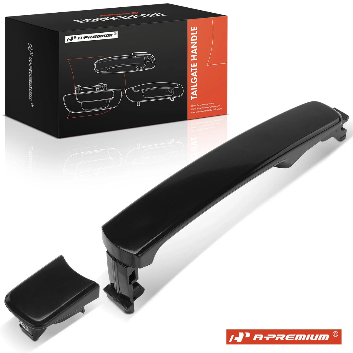 Exterior Door Handle for Nissan Rogue (2014–2020) - Smooth Black