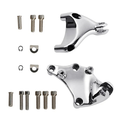Chrome Rear Passenger Pegs Mount Kit for Sportster 2014-2022