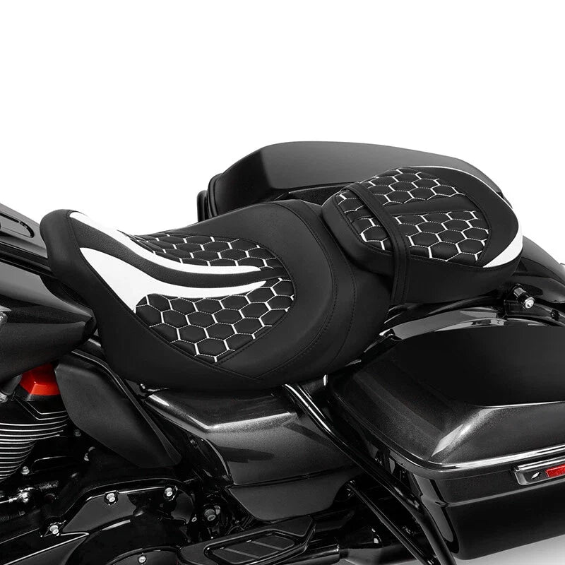 Driver Passenger Seat for Harley Touring Street Glide (2009–2023)