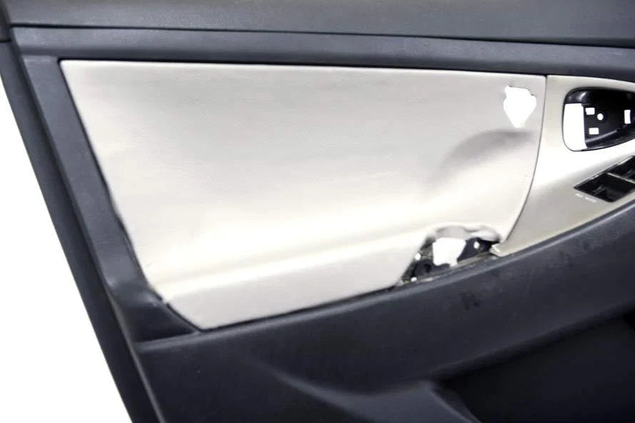 Set of 2 Front Door Panel Insert Cards for Toyota Camry (2007–2011) Gray