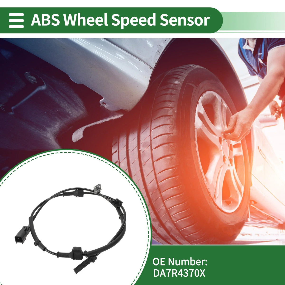 ABS Wheel Speed Sensor No.DA7R4370X for Mazda 2 (2019)