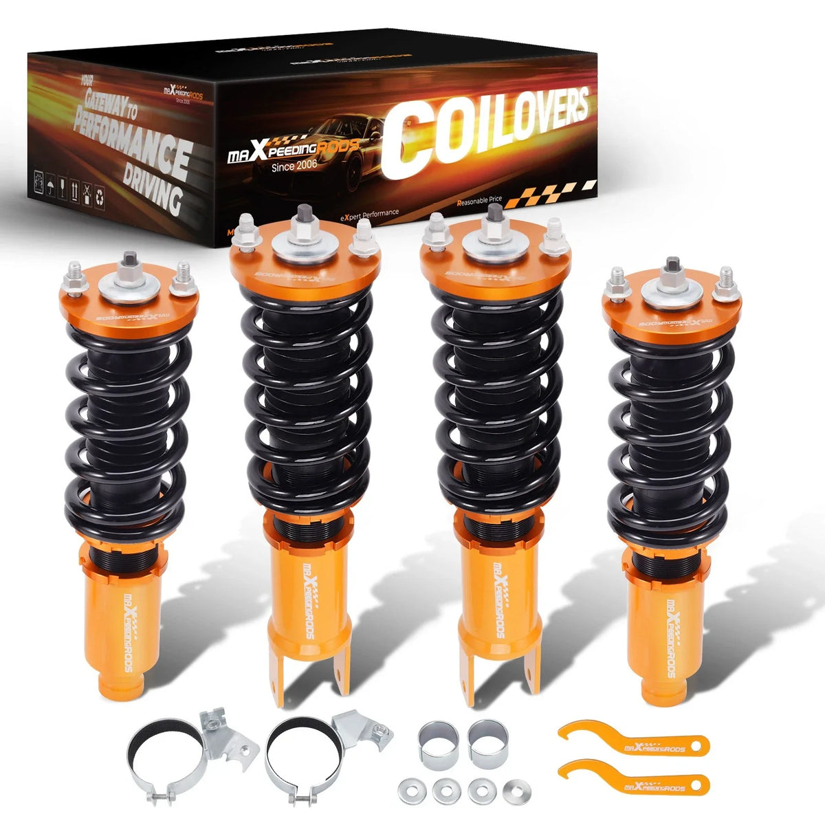 Coilover Suspension Lowering Kit for Honda Civic 1992-2000, Integra 1994-2001