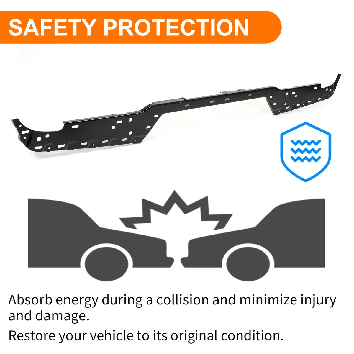 2007-2013 Chevrolet Silverado 1500 Rear Bumper Reinforcement