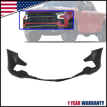 Upper Front Bumper Cover for Chevrolet Silverado 1500 (2022-2024)