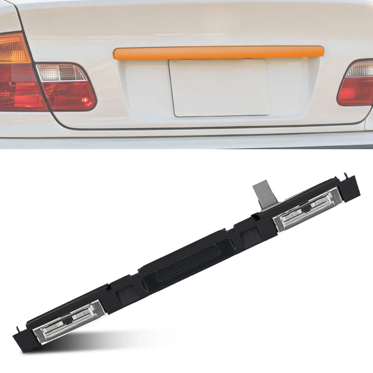 Trunk Lid Grip Assembly with Key Button for BMW X3 E83 (2004–2010) 51133403611