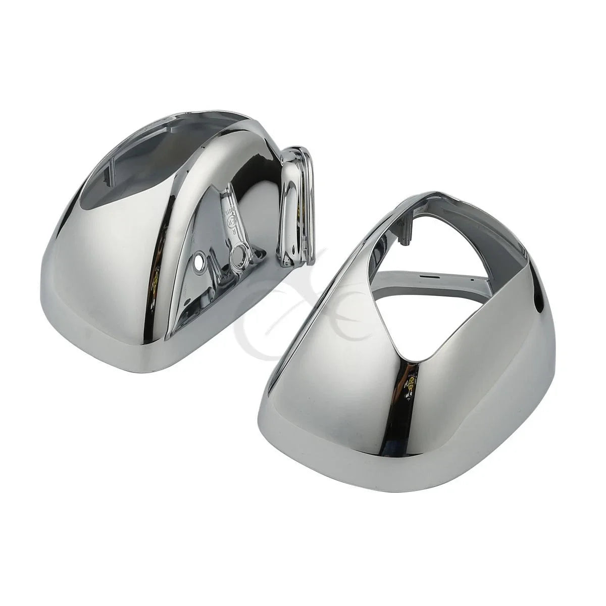 Chrome Rear-View Mirror Covers for Honda Goldwing GL1800 (2001–2017)