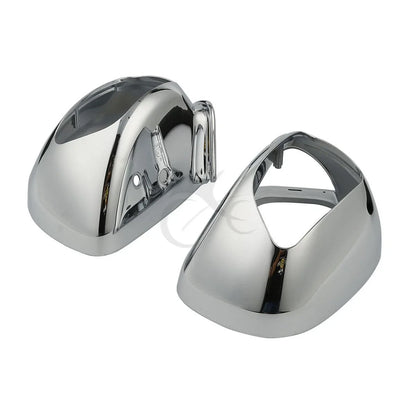 Chrome Rear-View Mirror Covers for Honda Goldwing GL1800 (2001–2017)