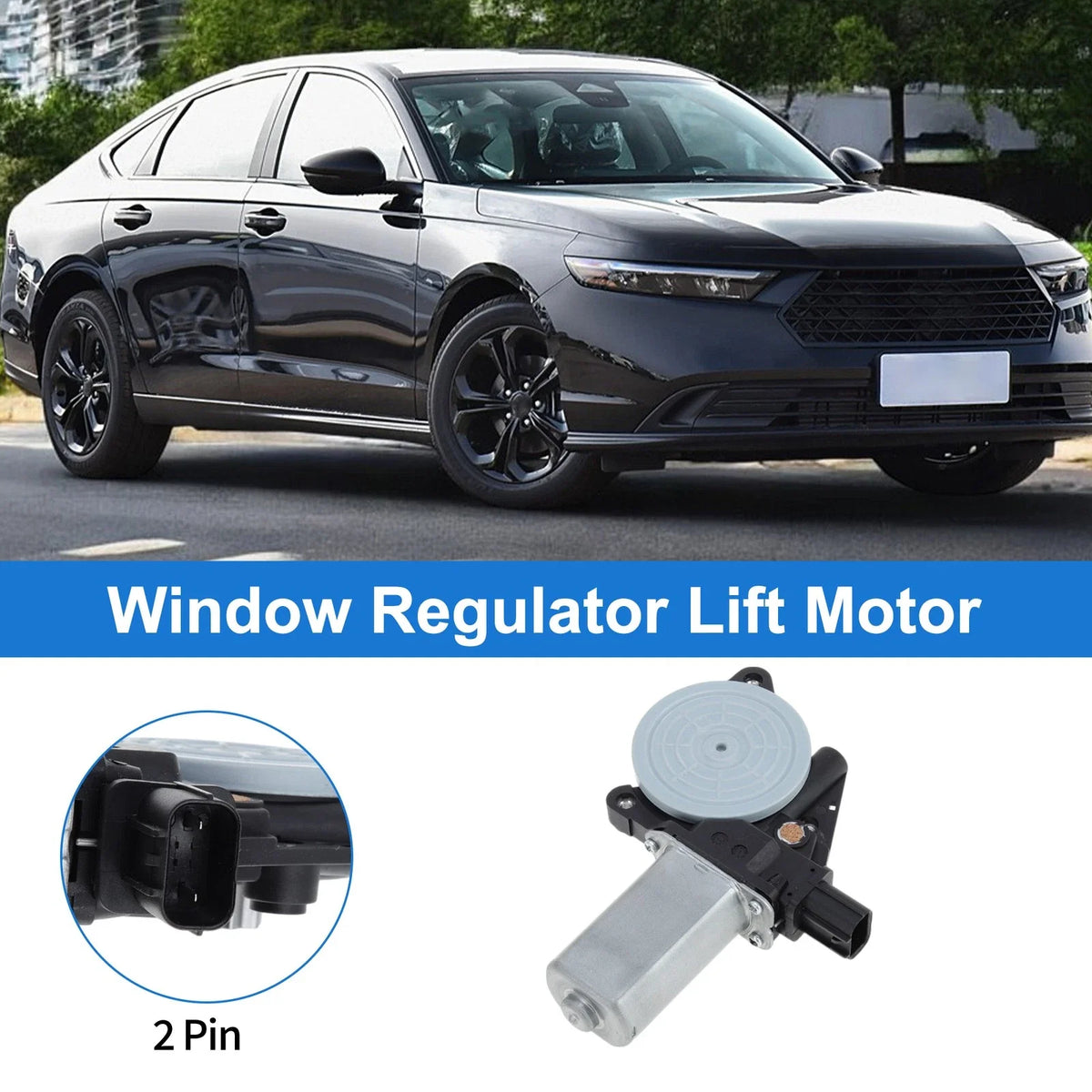 Power Window Regulator Lift Motor No.742833 for Honda Accord Sedan (2008–2012)