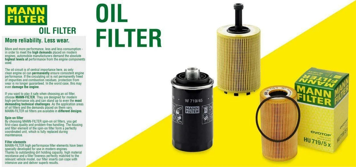 Engine Oil Filter by Mann for 2010 GLK350 Mercedes