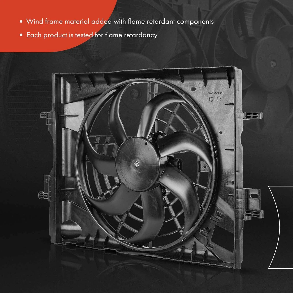 Fan Assembly with Shroud for Nissan Versa and Kicks 2017-2021